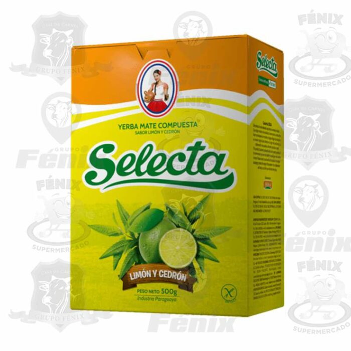 YERBA SELECTA 500GR LIMON