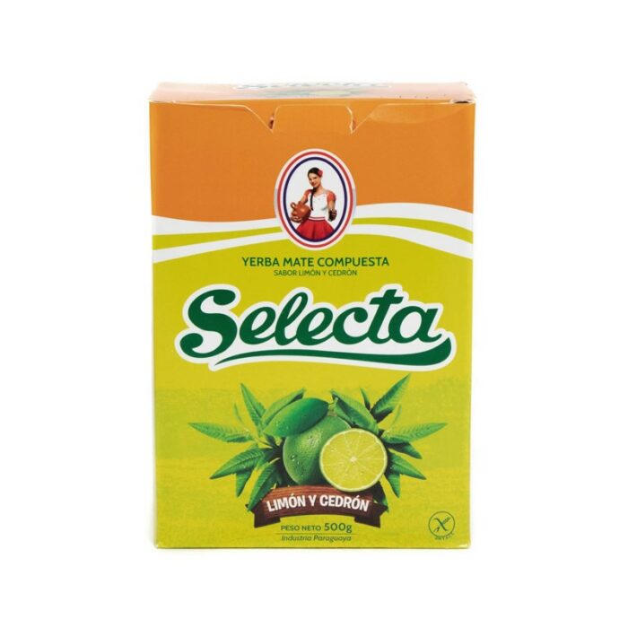 YERBA SELECTA 500GR LIMON