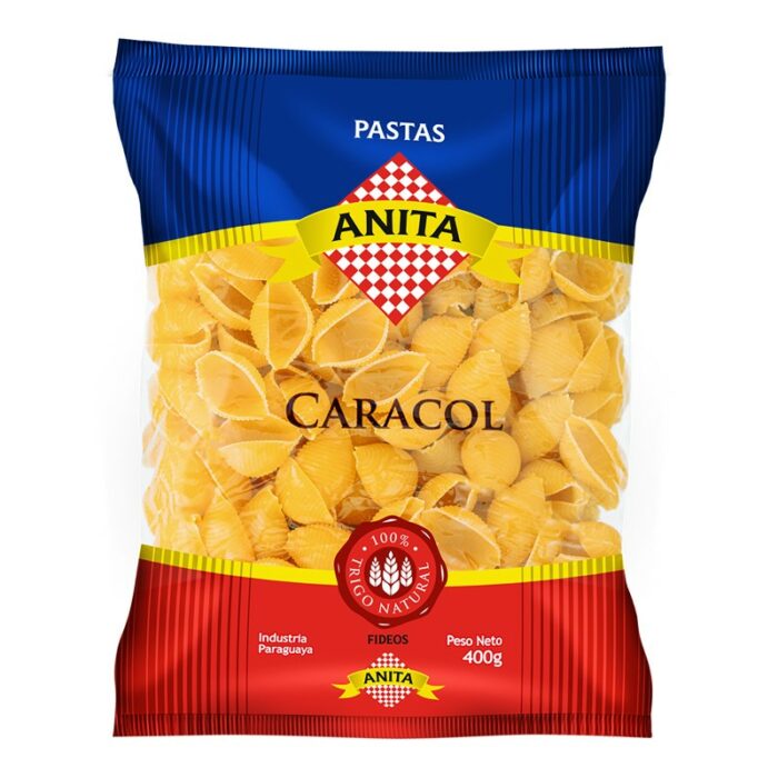 FIDEO ANITA 400GR CARACOL