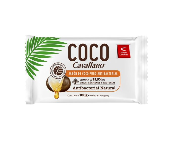 JABON BARRA CAVALLARO 100GR COCO