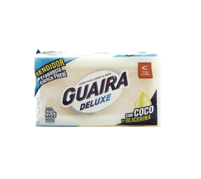JABON BARRA GUAIRA 130GR COCO