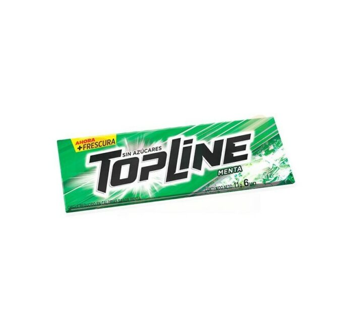 CHICLE TOPLINE MENTA