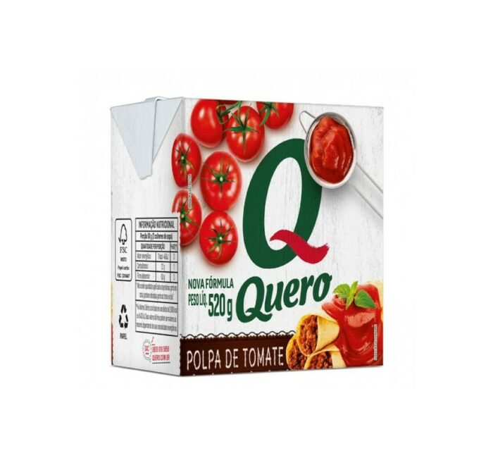 POLPA DE TOMATE QUERO 520GR TP
