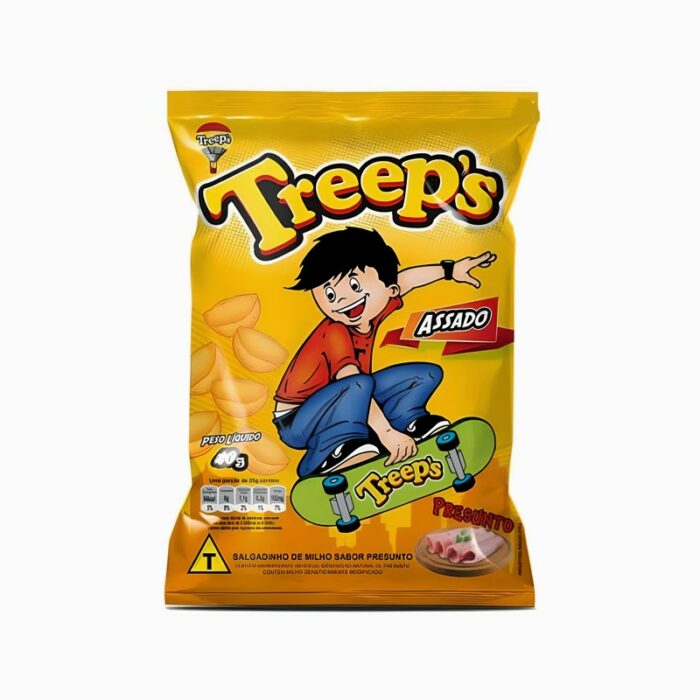 PIPOCA TREEPS SABOR JAMON 35GR
