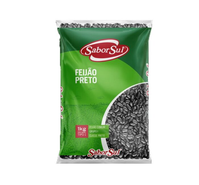 POROTO (FEIJAO) NEGRO SABOR SUL 1K
