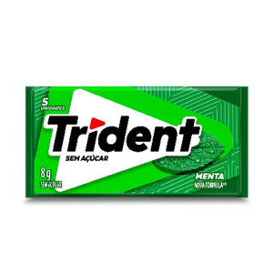 CHICLE TRIDENTE MENTA 8GR