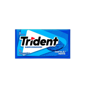 CHICLE TRIDENT HORTELA 8GR
