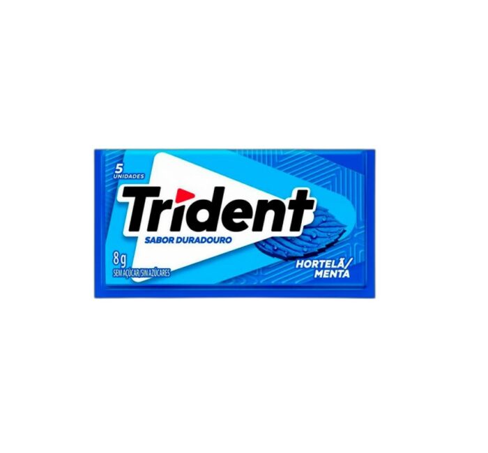 CHICLE TRIDENT HORTELA 8GR