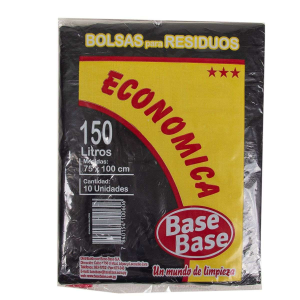 BOLSA PARA BASURA 150L BASE BASE