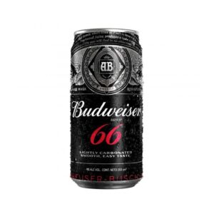 CERVEZA BUDWEISER 66 LATA 269ML
