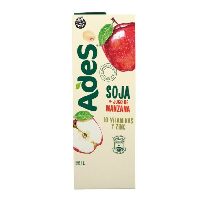 JUGO ADES MANZANA 1L