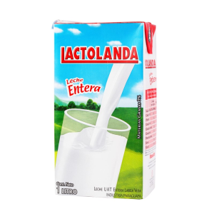 LECHE ENTERA LACTOLANDA 1L