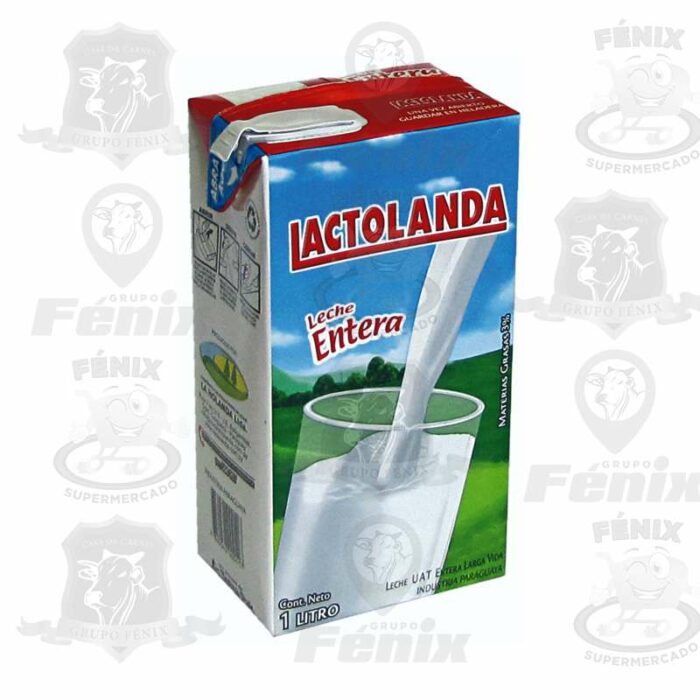 LECHE ENTERA LACTOLANDA 1L