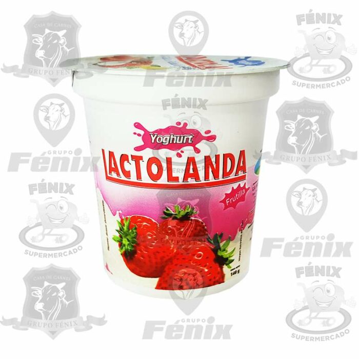 YOGHURT LACTOLANDA FRUTILLA 140GR