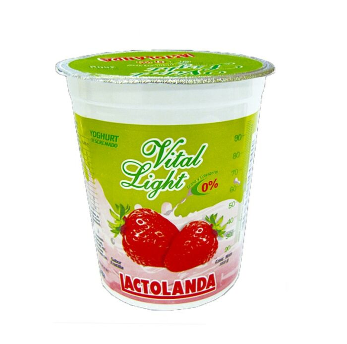 YOGHURT VITAL LIGHT LACTOLANDA FRUTILLA 350ML