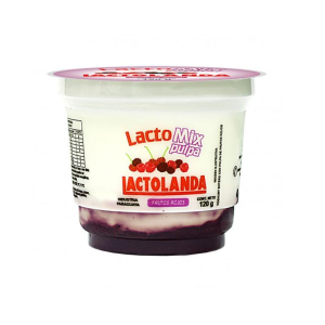 YOGHURT LACTOLANDA LACTO MIX FRUTOS ROJOS 120GR