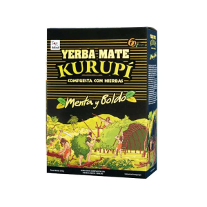 YERBA MATE KURUPI MENTA Y BOLDO 500GR