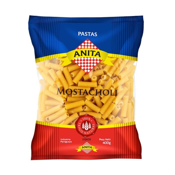 FIDEO ANITA 400GR MOSTACHOLI