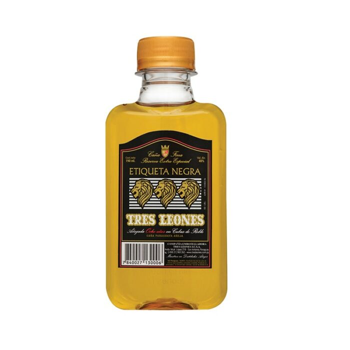 CAÑA TRES LEONES ETIQUETA NEGRA 190ML