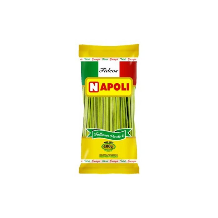 FIDEO NAPOLI 400GR TALLARIN VERDE 2