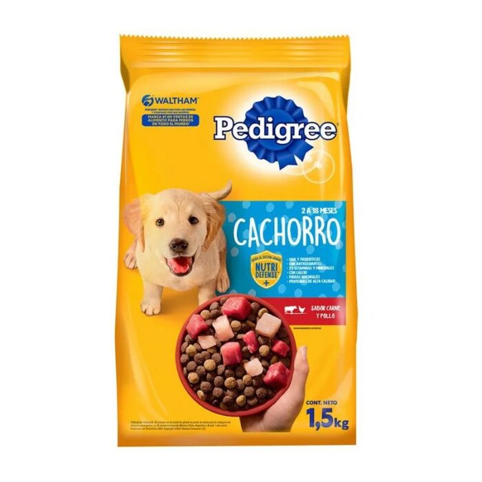 RACION PARA CACHORRO DE 2 A 18 MESES PEDIGREE 1,5KG