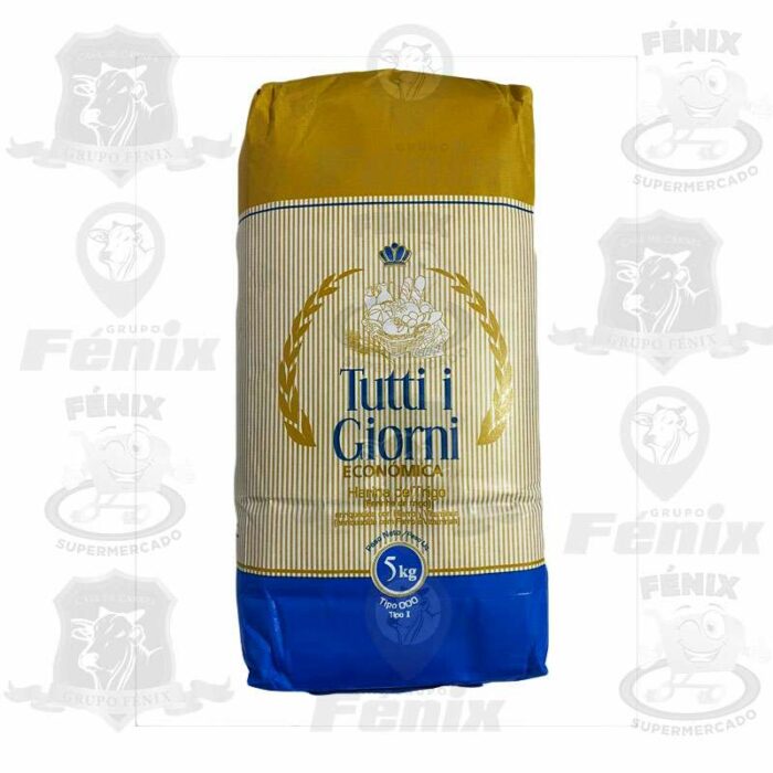HARINA DE TRIGO TUTTI GIORNI 000 5KG