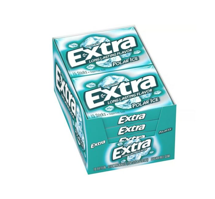 CHICLE EXTRA POLAR ICE X15