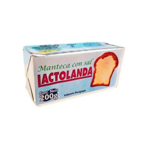 MANTECA LACTOLANDA CON SAL 200GR