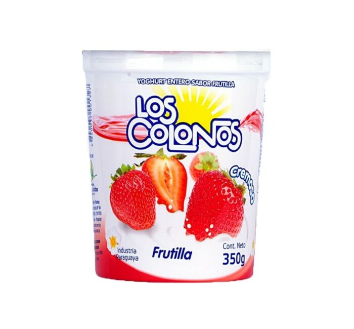 YOGHURT LOS COLONOS FRUTILLA 350ML