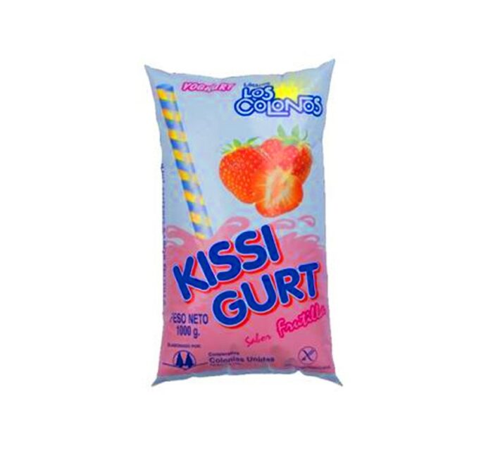 YOGHURT LOS COLONOS KISSI GURT FRUTILLA 1L