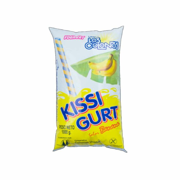 YOGHURT LOS COLONOS KISSI GURT BANANA1L