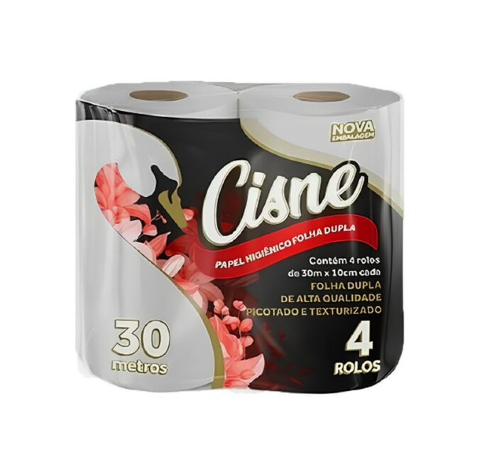 PAPEL HIGIENICO CISNE 4X30 NEUTRO