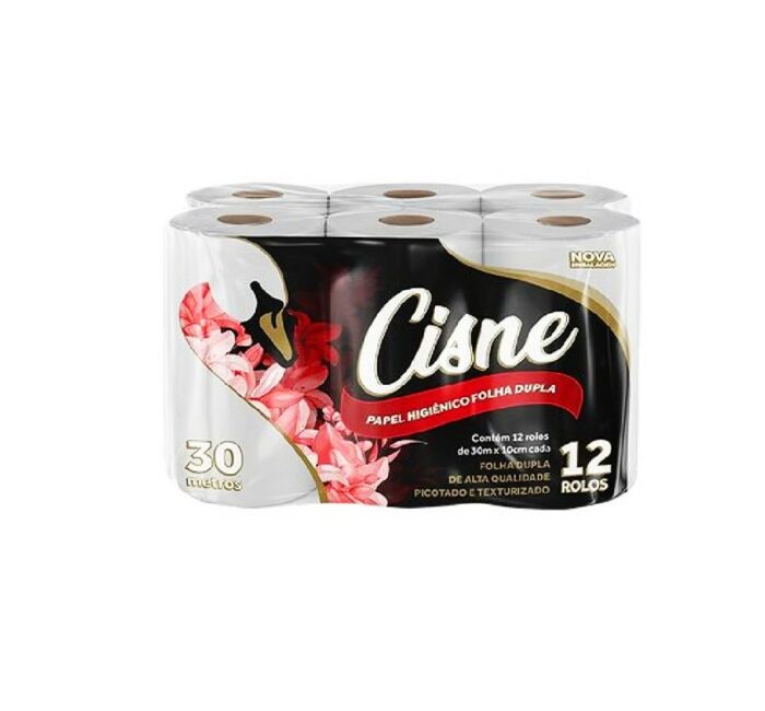 PAPEL HIGIENICO CISNE 12X30 NEUTRO