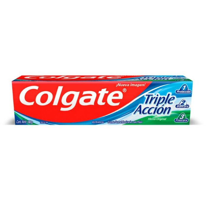 CREMA DENTAL COLGATE 180GR TRIPLE ACCIÓN