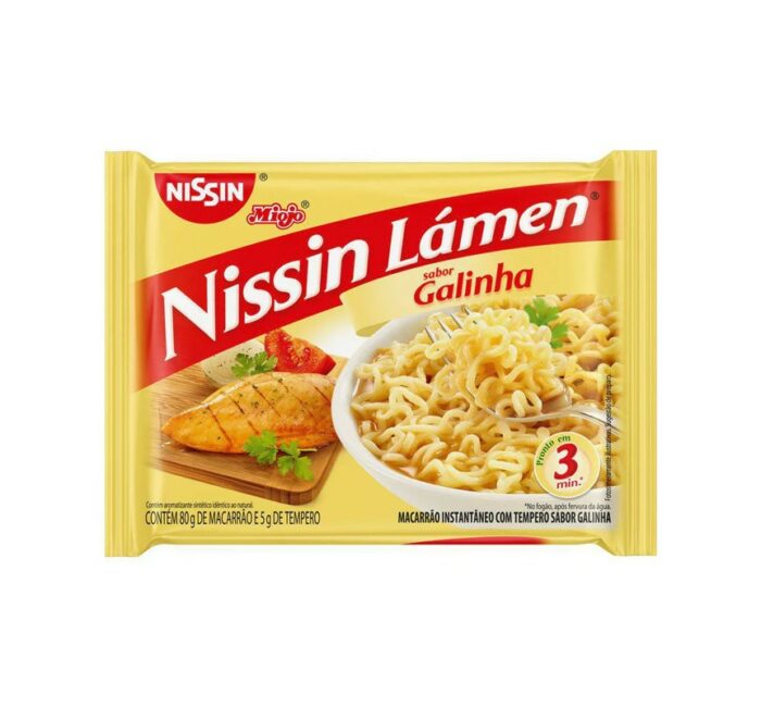 FIDEO NISSIN SABOR GALLINA 80GR