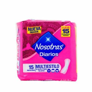 TOALLAS HIGIENICAS NOSOTRAS DIARIOS