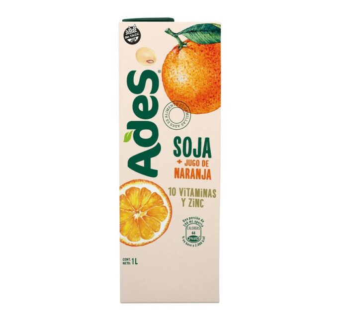 JUGO ADES NARANJA 1LT