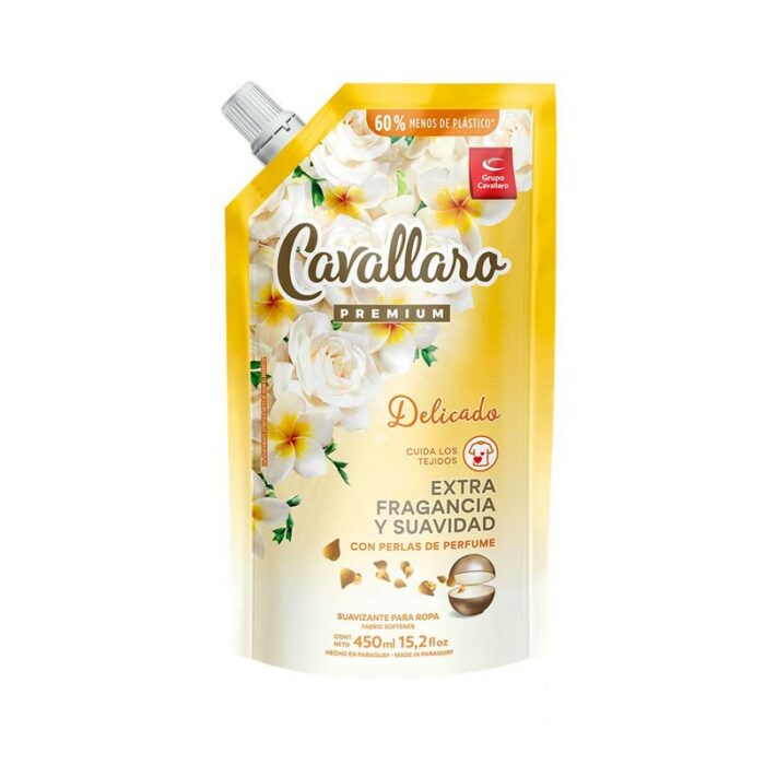SUAVIZANTE CAVALLARO DELICADO SACHE 450ML