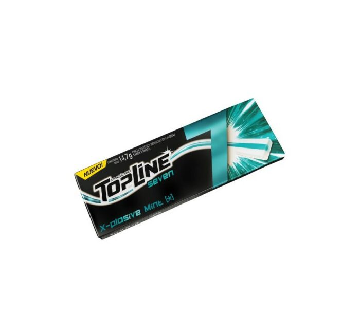 CHICLE TOPLINE SEVEN MENTA