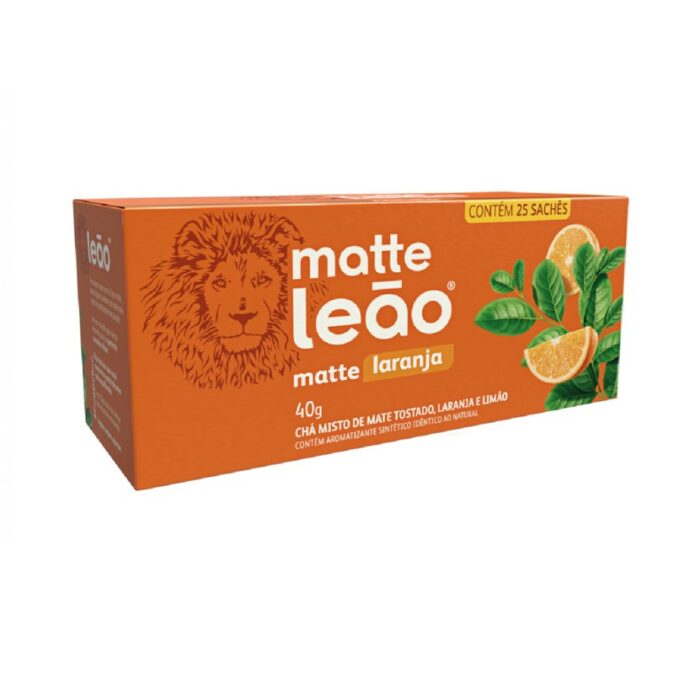 TÉ MATE LEON NARANJA 40GR
