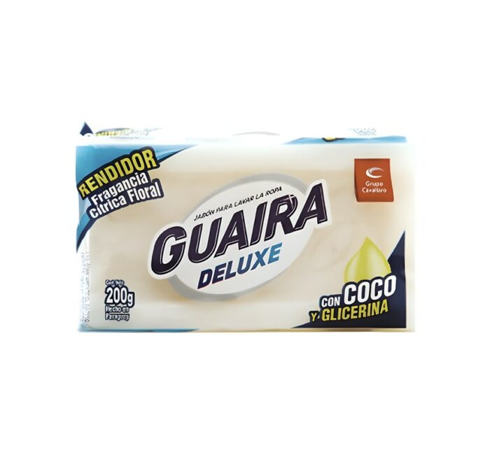 JABON GUAIRA DELUXE 200GR BLANCO
