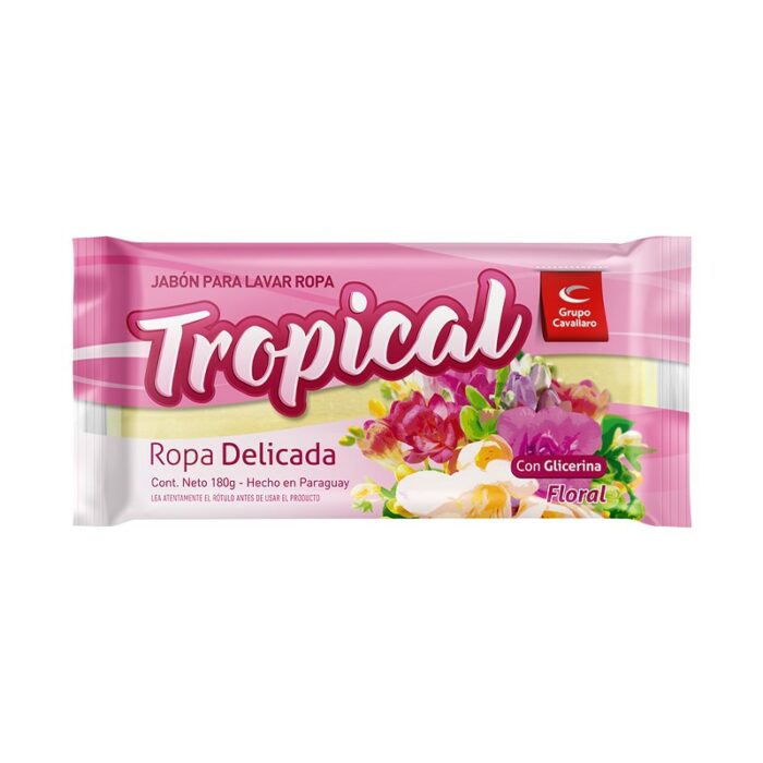 JABON TROPICAL 180GR DELICADA