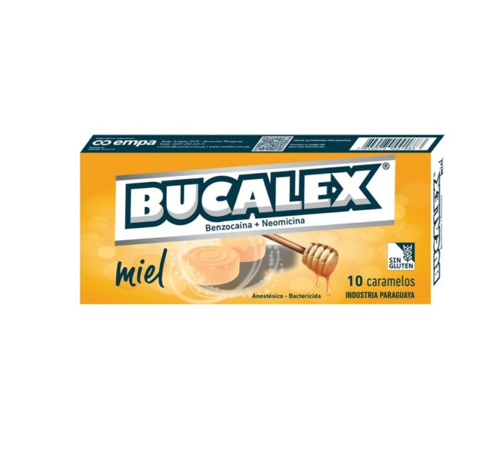 CARAMELO BUCALEX MIEL 10UNID