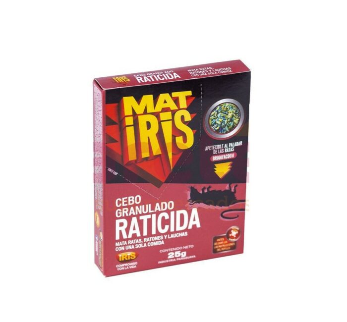 RATICIDA MATIRIS 25GR CEBO