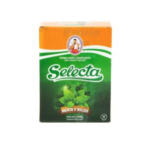 YERBA MATE SELECTA MENTA Y BOLDO 250GR