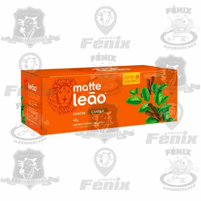 TÉ MATE LEAO CANELA 40GR