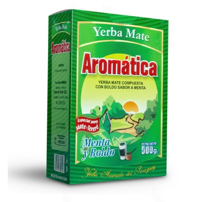 YERBA AROMÁTICA MENTA Y BOLDO 500GR