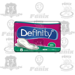 TOALLAS FEMENINAS DEFINITY C/ABAS