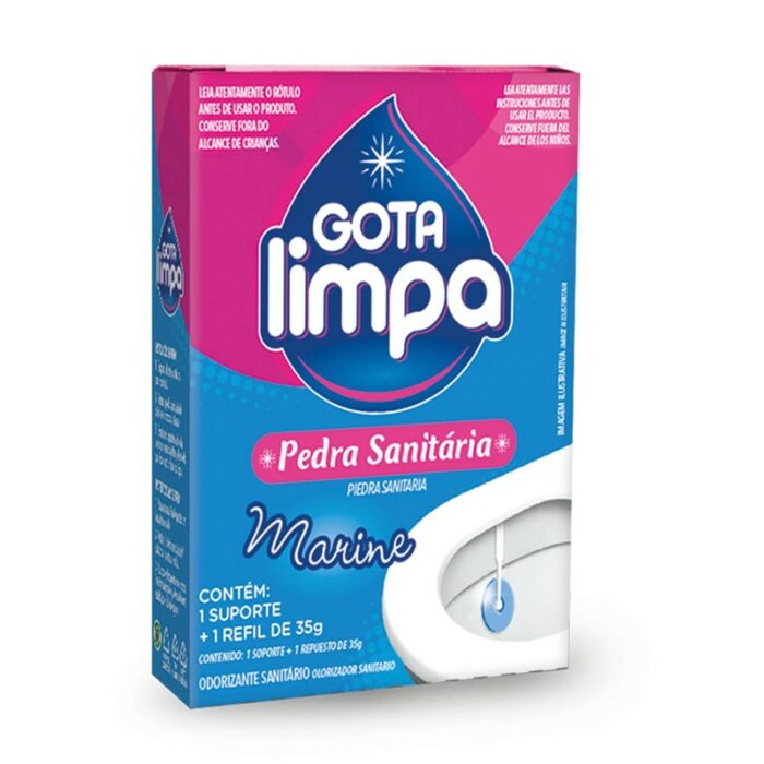 PIEDRA SANITARIA GOTA LIMPA MARINE 25G