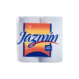 PAPEL HIGIENICO JAZMIN 4X30 HOJA SIMPLE